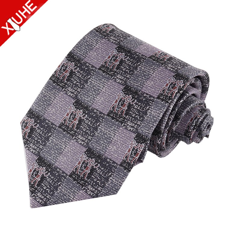 100% Silk OEM ODM Tie Fashion Design Mens Necktie for men Custom Digital Printed Silk Ties