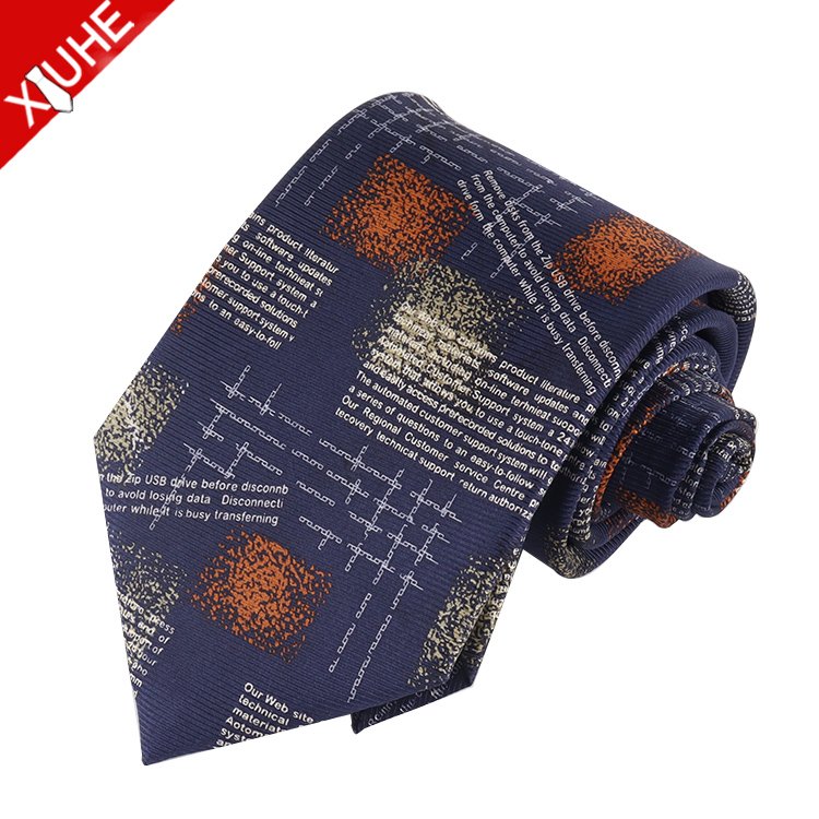100% Silk OEM ODM Tie Fashion Design Mens Necktie for men Custom Digital Printed Silk Ties