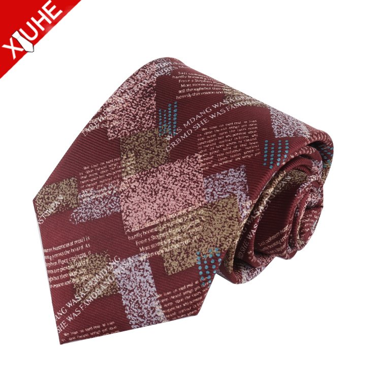 100% Silk OEM ODM Tie Fashion Design Mens Necktie for men Custom Digital Printed Silk Ties
