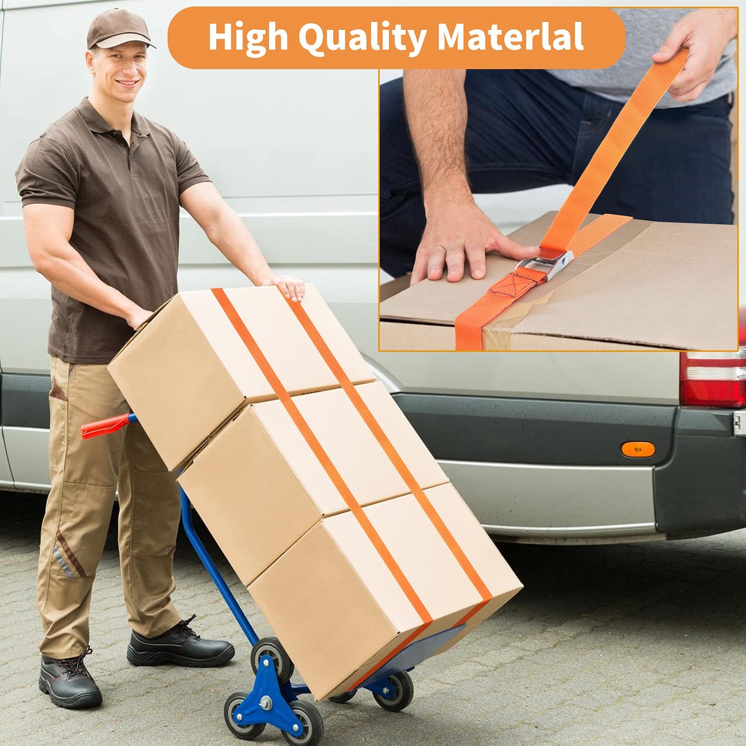 inch 250kgs soft loop motorcycle adjustable tie down straps zinc alloy cam lock buckle cargo lashing straps