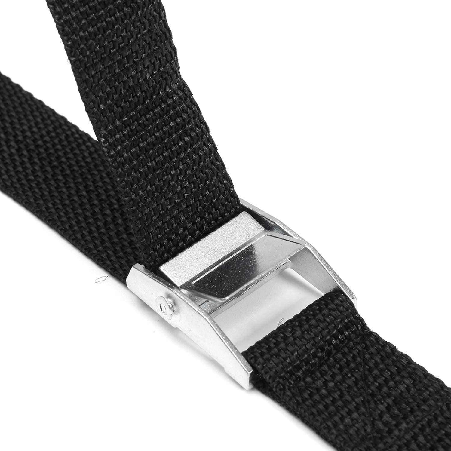inch 250kgs soft loop motorcycle adjustable tie down straps zinc alloy cam lock buckle cargo lashing straps