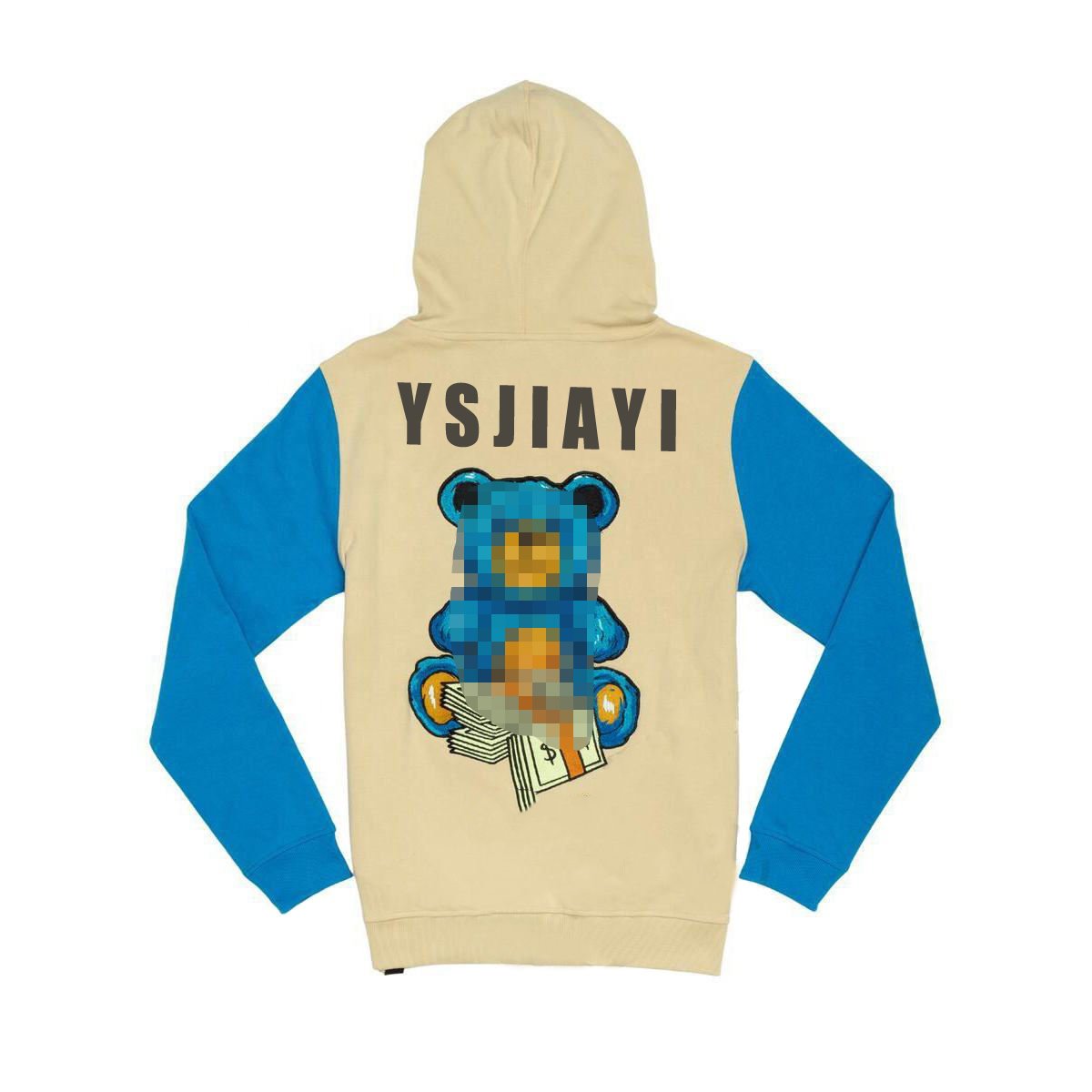 Custom mens sweat short casual tracksuit jogging two tone plain sweatsuit men hoodie shorts set