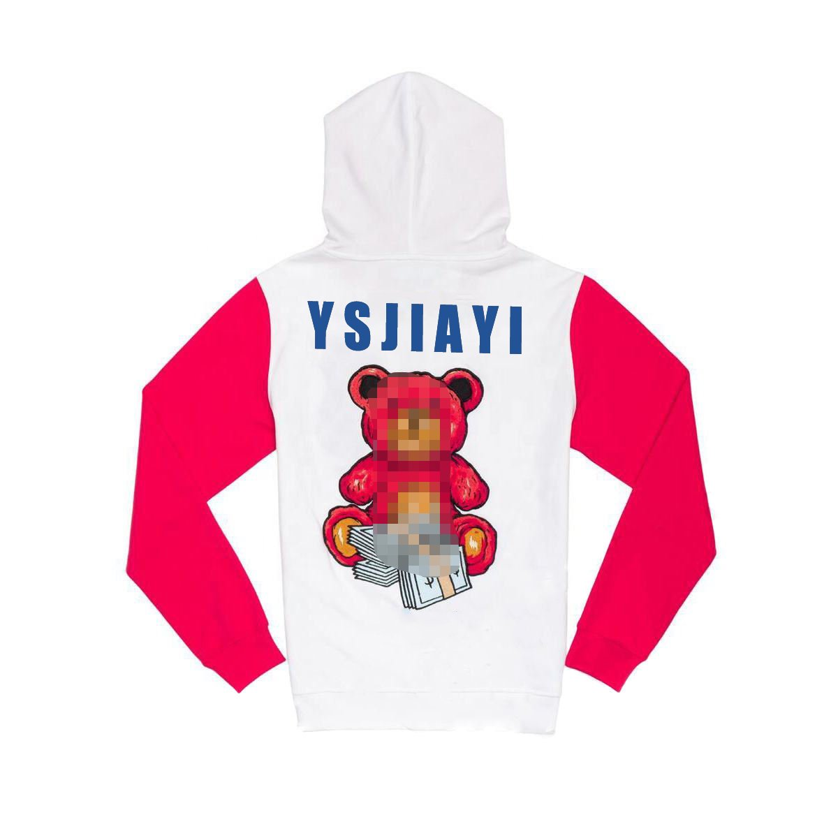 Custom mens sweat short casual tracksuit jogging two tone plain sweatsuit men hoodie shorts set