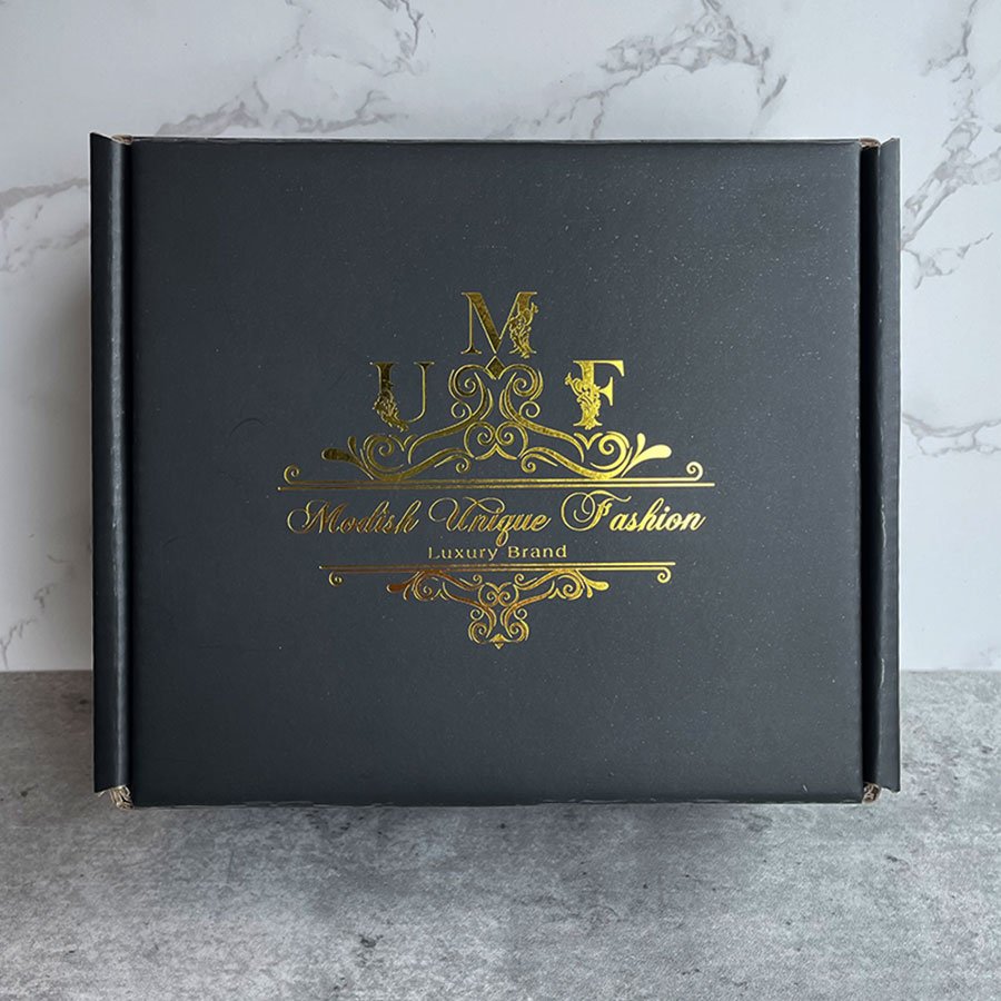 Custom Logo Printing Perfume Paper Packaging Box Black Shipping Corrugated Cardboard Mailer Box For Carton