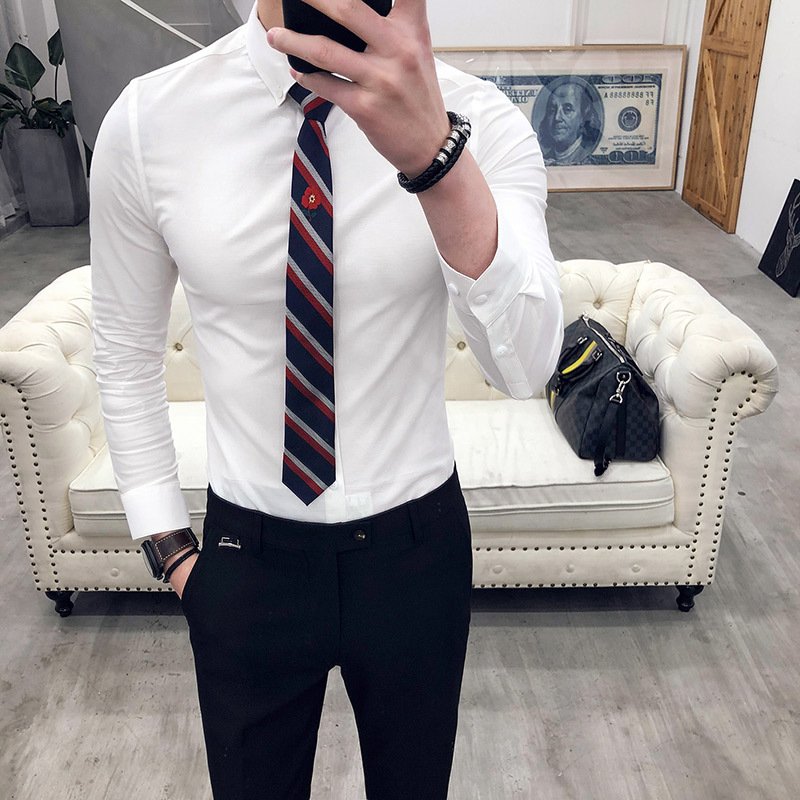 Wholesale 5cm Width Automatic Zipper Striped Neck Tie Designer Luxury Bee Tiger Embroidered Ties Men's Casual Business Suit Tie