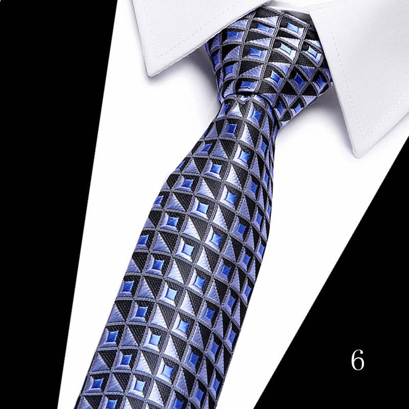 Wholesale Business Polyester Ties For Men Knitting Woven Necktie Silk Ties