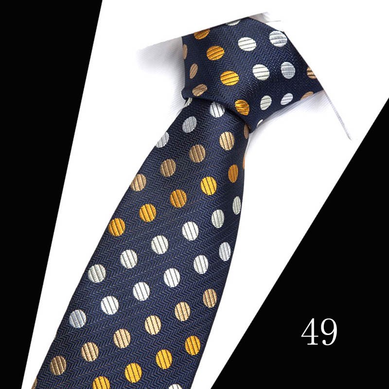 Wholesale Business Polyester Ties For Men Knitting Woven Necktie Silk Ties