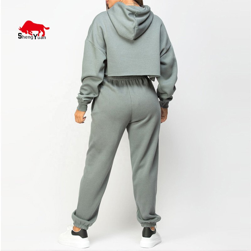 Custom Logo Oversized Plain High Waisted Fleece Women Baggy Sweatpants Ladies Joggers Mujer Track Pants Women Sport Joggers