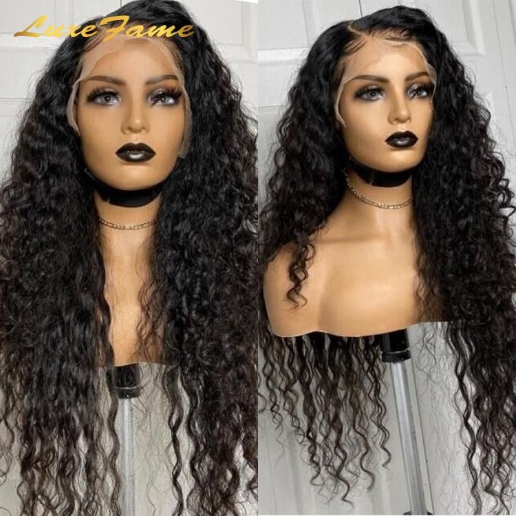 Glueless And Invisible Natural Transparent Lace Human Hair Wigs,13x4 Lace Frontal Wig Remy Human Hair,100% Human Hair Lace Wig