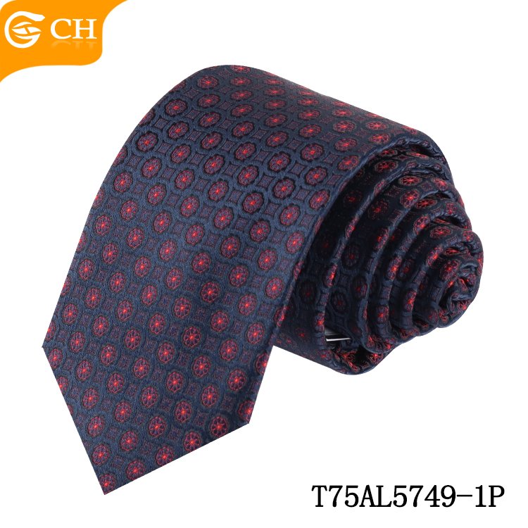 Chinese Manufacturers Designer Western Colorful Casual Necktie For Men Floral Woven Chic Custom Hombre Import Tie
