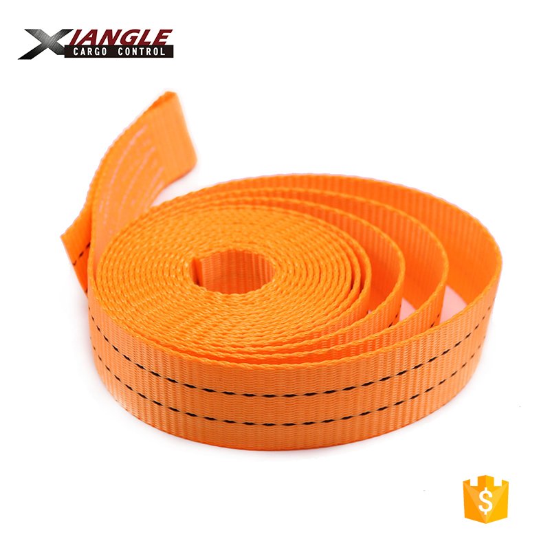 High quality 1.5 inch 3.8cm polyester 2000kgs and 3000kgs webbing belt supplier