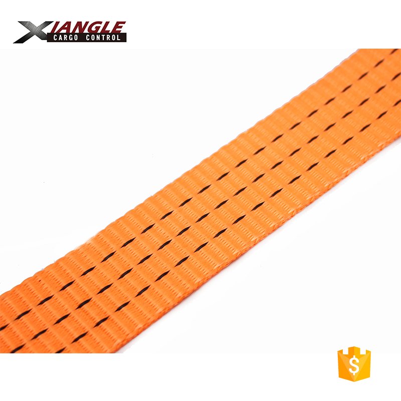 High quality 1.5 inch 3.8cm polyester 2000kgs and 3000kgs webbing belt supplier