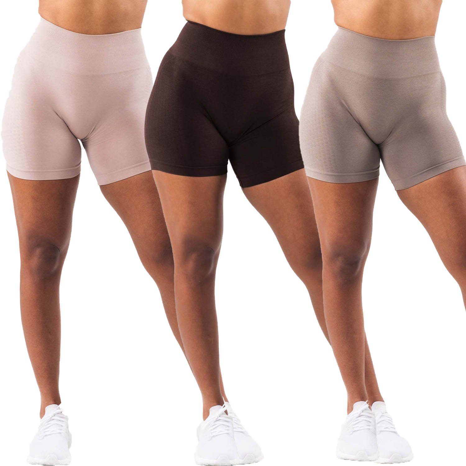 Women High Waist Printing Pilates Shorts Lady Scrunch Butt Tight Gym Sports Pants Lady Abdomen Seamless Outdoor Shorts