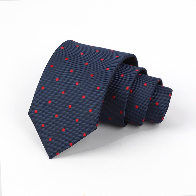 Manufacturer black men tie striped blue business tie