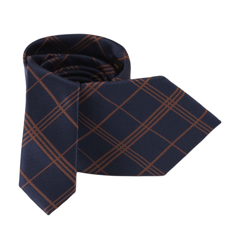 2024 New Arrival OEM/ODM 100% polyester Ties Best Design Classic Plaid Patterns Custom Handmade Neck Tie For Men With Logo