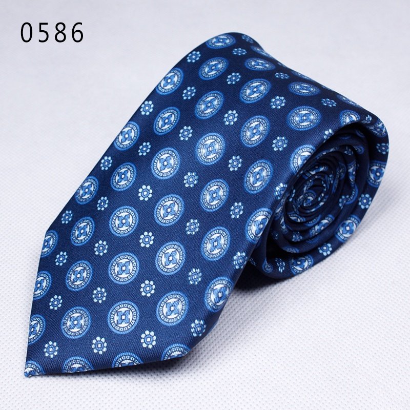 TONIVANI-43 Wholesale Shengzhou China Printed Digital Poliester Necktie Printing Male Neckties Polyester Gold Yellow Mens Ties