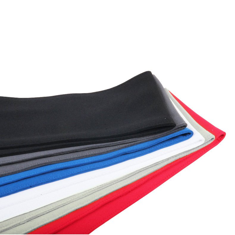 Pure color Sport Head Tie Sweat-absorbing Headscarf Pirate Strap Headband Tennis Yoga Running Hair Tie
