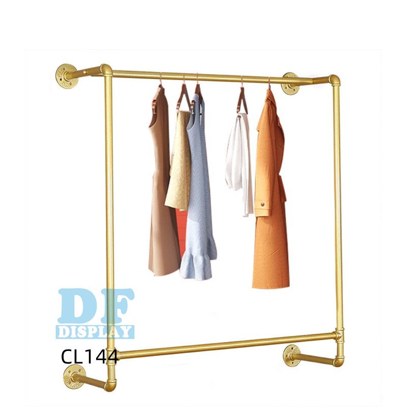 SC001 Custom Retail Store Women Hijab Scarf Store Metal Silk Scarf Holder Display Hanger Rack