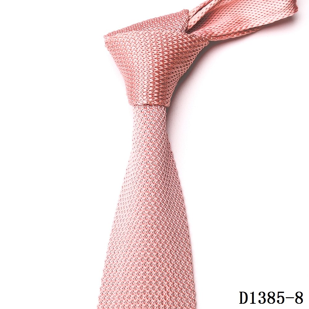 Yili China Factory Handmade OEM Custom Men Versatile Seamless Silk Knit Tie