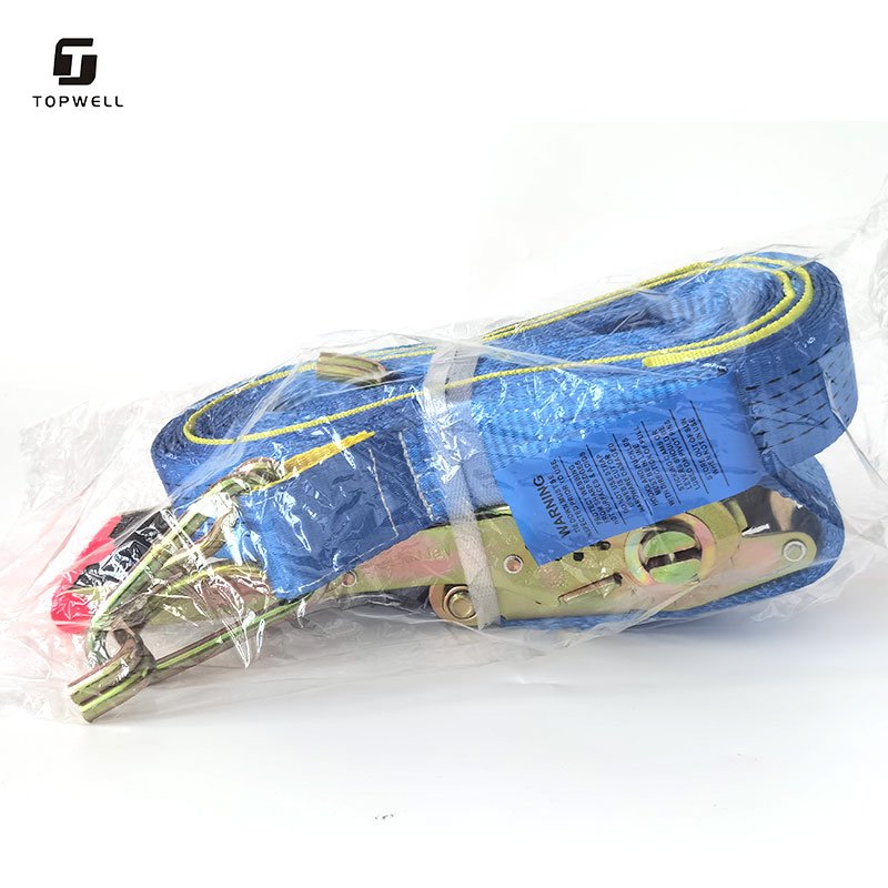 2 Zoll 50mm hochwertige Polyester Ergo Ratsche Zurr gurte Schwan Haken Cargo Zurrgurt