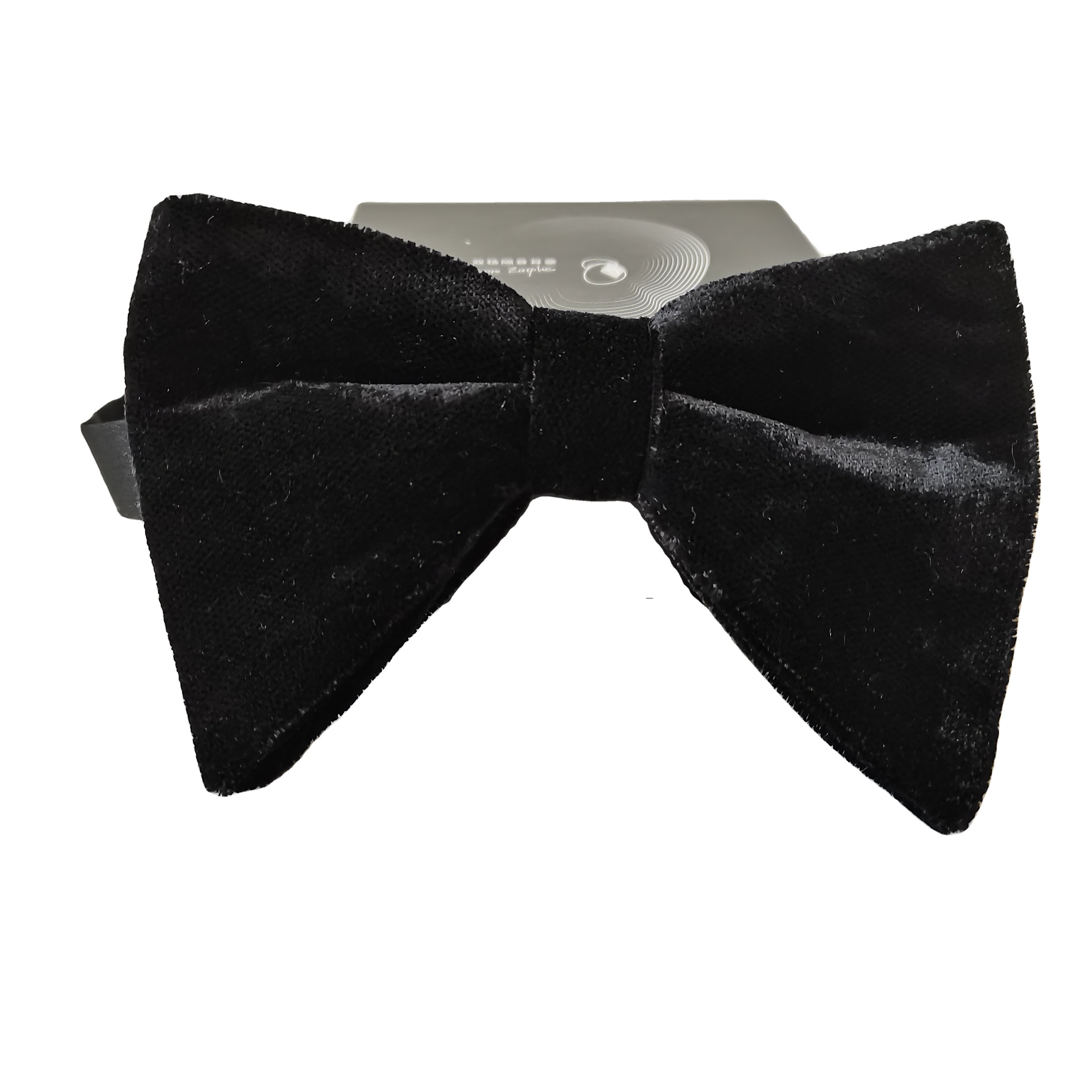 Wholesale Velvet Polyester Necktie Bow tie Black Silk Stripe Classic Fashion Wedding Weave Woven Jacquard Customization
