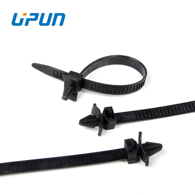 Eco-friendly Custom Plastic Self Locking Wire Organizer Nylon Cable Tie
