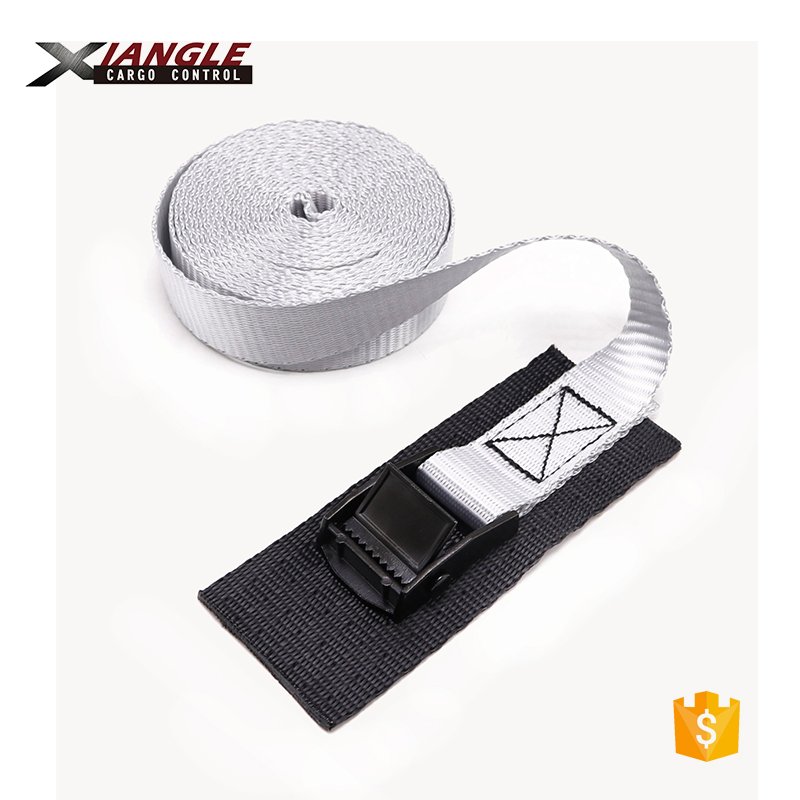 Tie Down Strap Lashing Strap with Rubber Padded Cam Lock Buckle for Car Roof Rack Kayak Canoe SUP Surfboard Tie Down