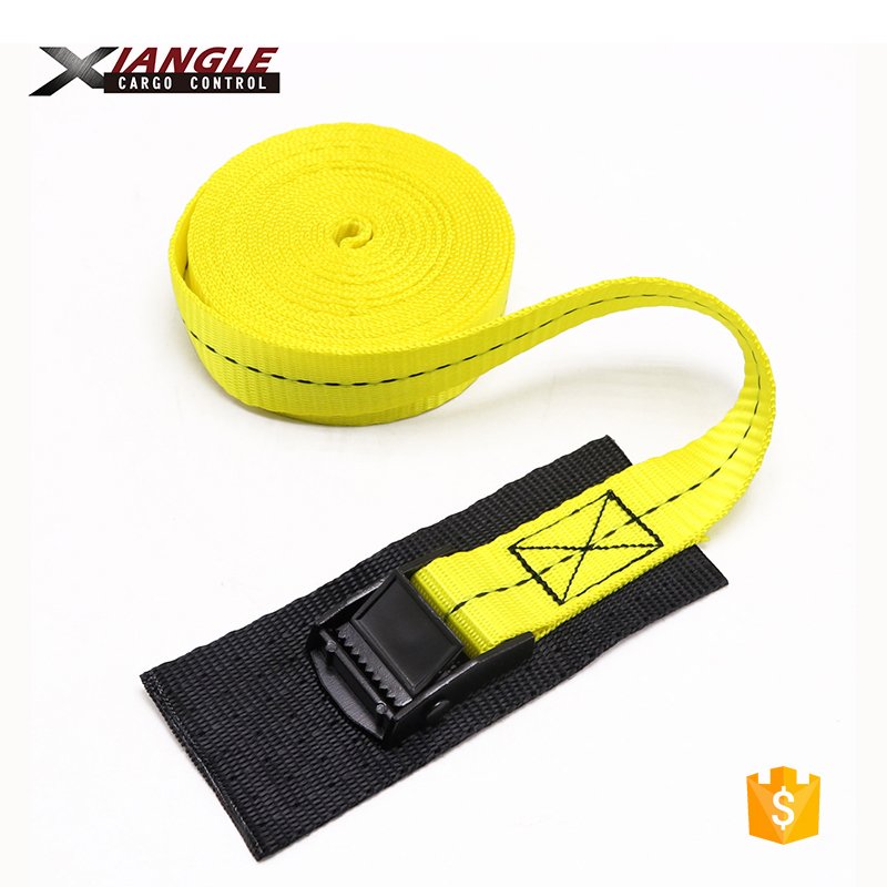 Tie Down Strap Lashing Strap with Rubber Padded Cam Lock Buckle for Car Roof Rack Kayak Canoe SUP Surfboard Tie Down