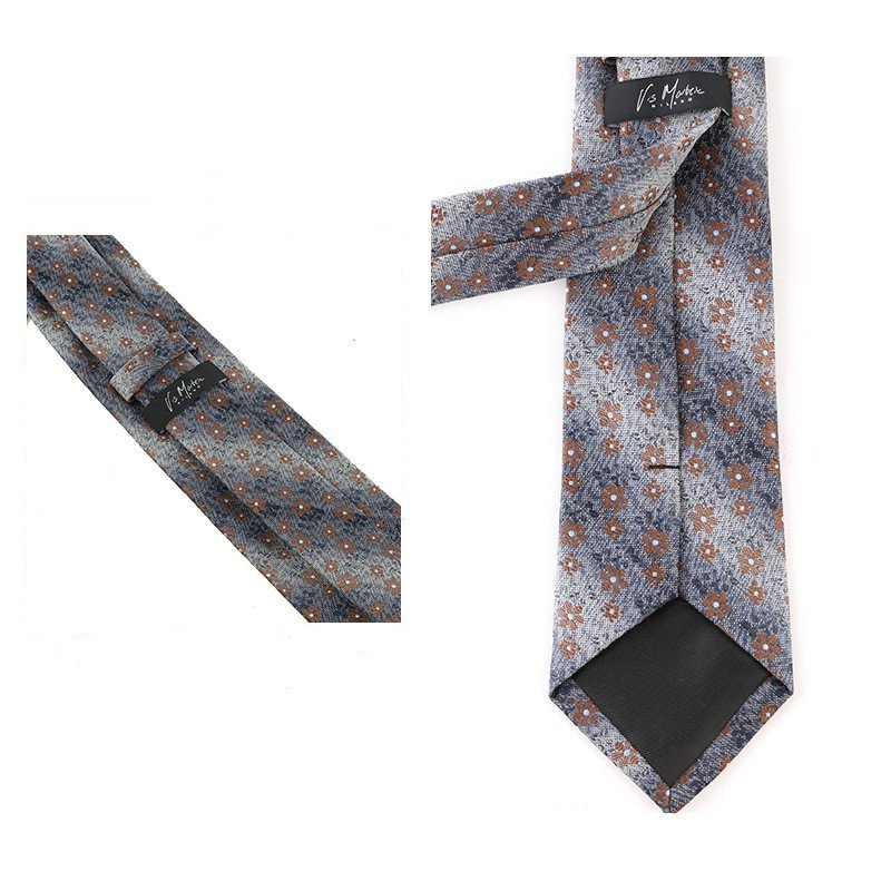 Male Suits Accessory Formal Wear Necktie Polyester Fabrics Fashion Casual 7.5cm Width Men Business Tie