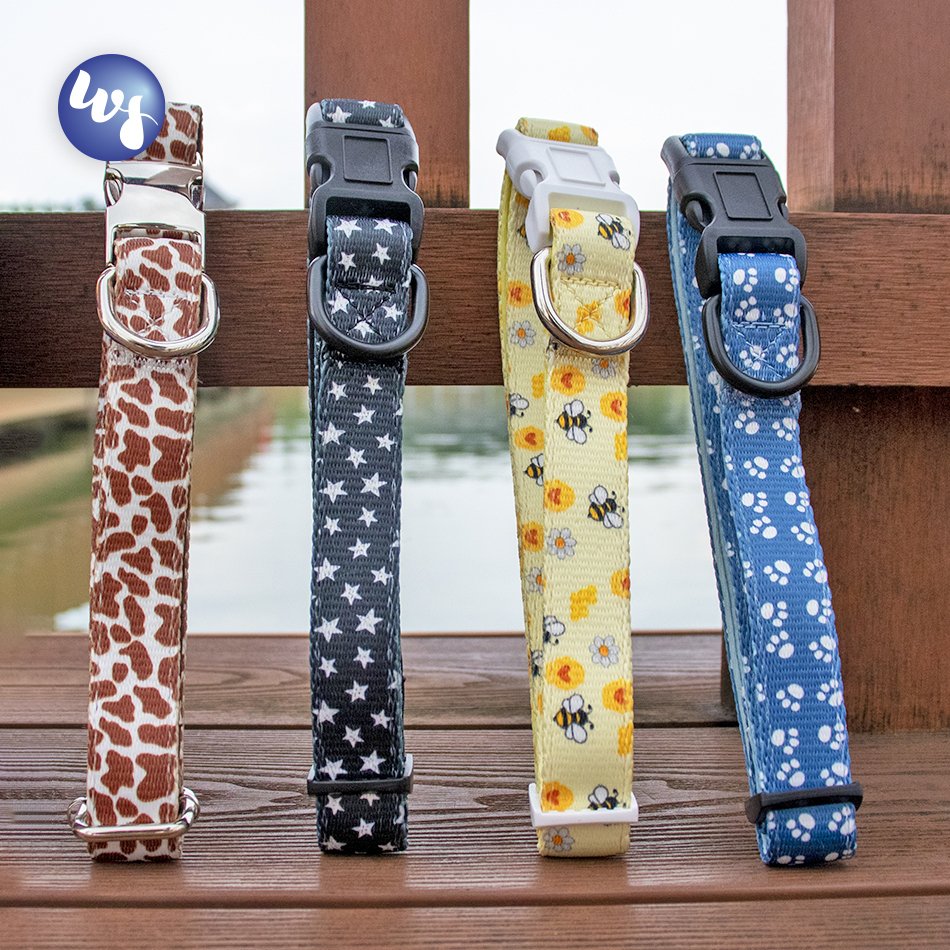 Colorful designer printed collar dogs puppy lovely adjustable pet necklace and dog leash bow tie set