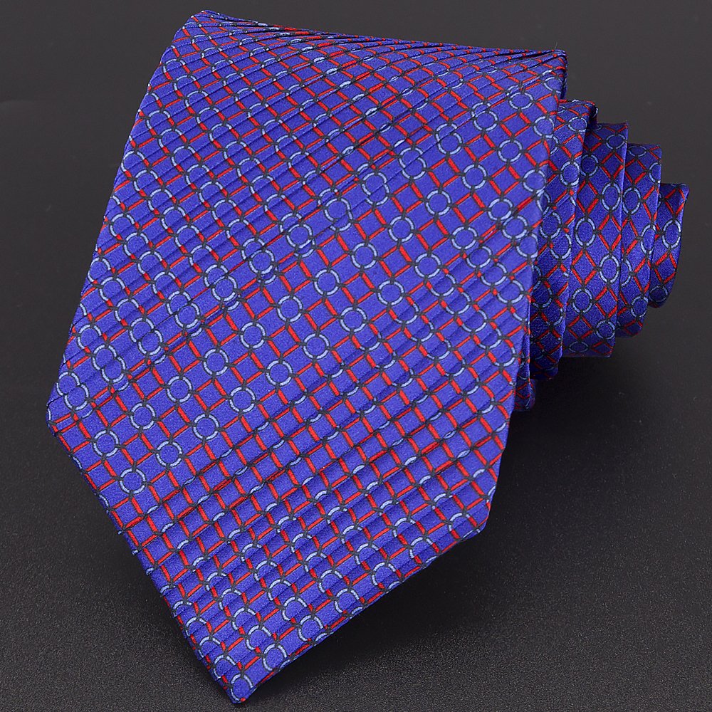 Hamocigia China Luxury Fashion Handmade 100% Silk Printing Pleated Neckties for Men