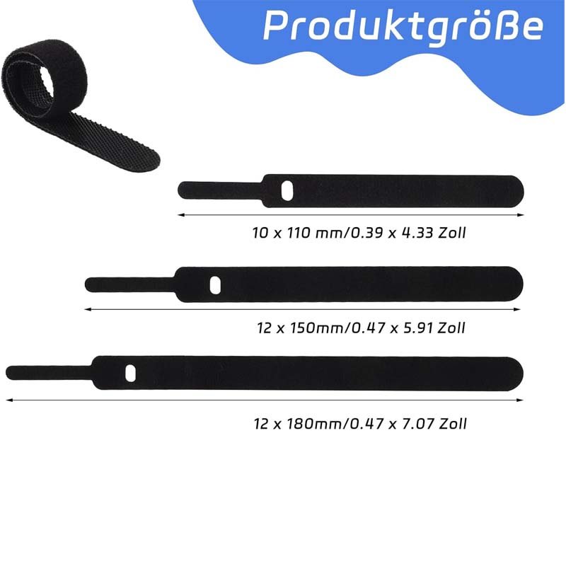 Factory Hot Sell Nylon Color Wholesale Custom Cable Tie Self-locking Wire Hook And Loop Cable Ties Cable Strap Reusable