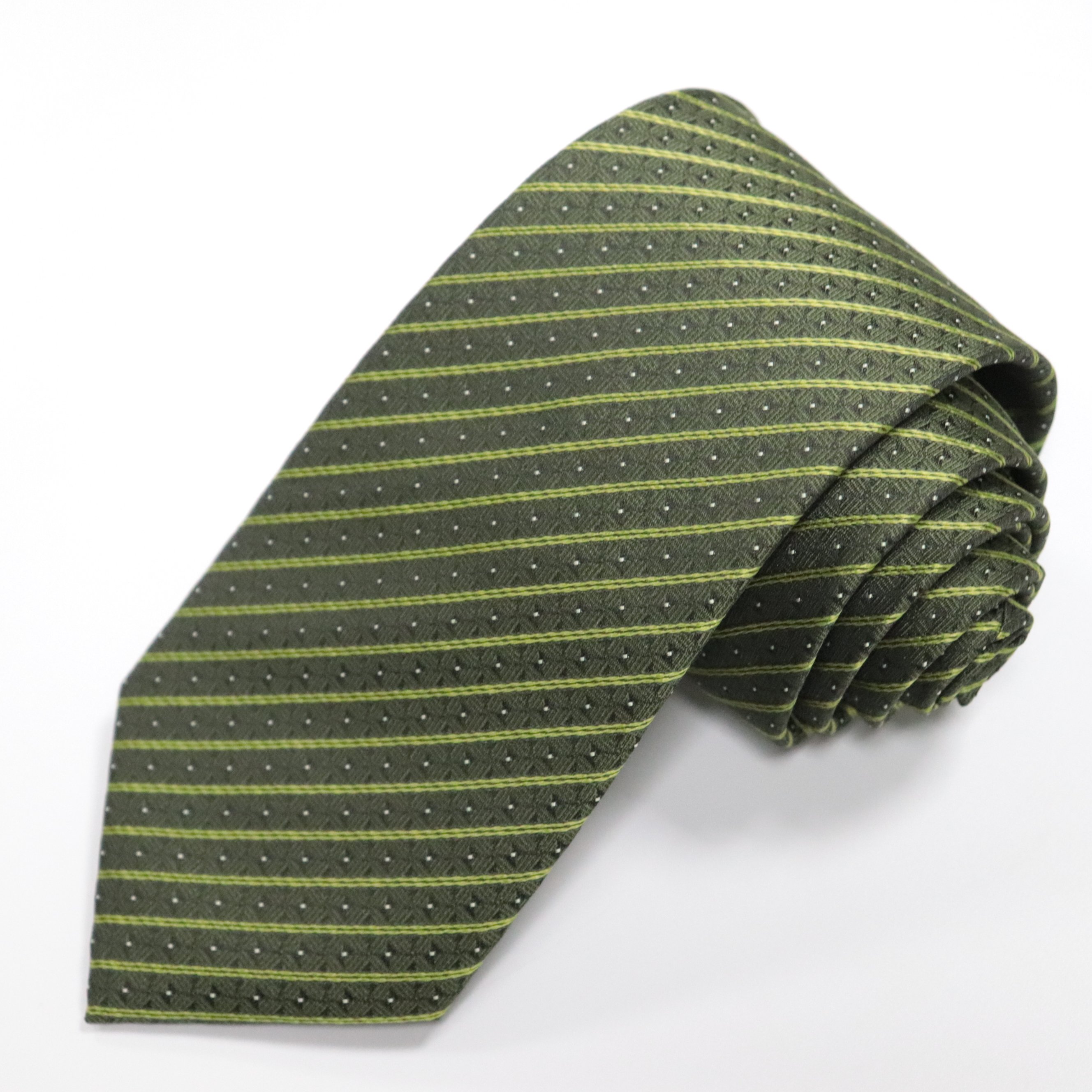 Manufactured Vintage Fashion Polyester Ties for Men Striped Business Long Neckties in Stock Weddings