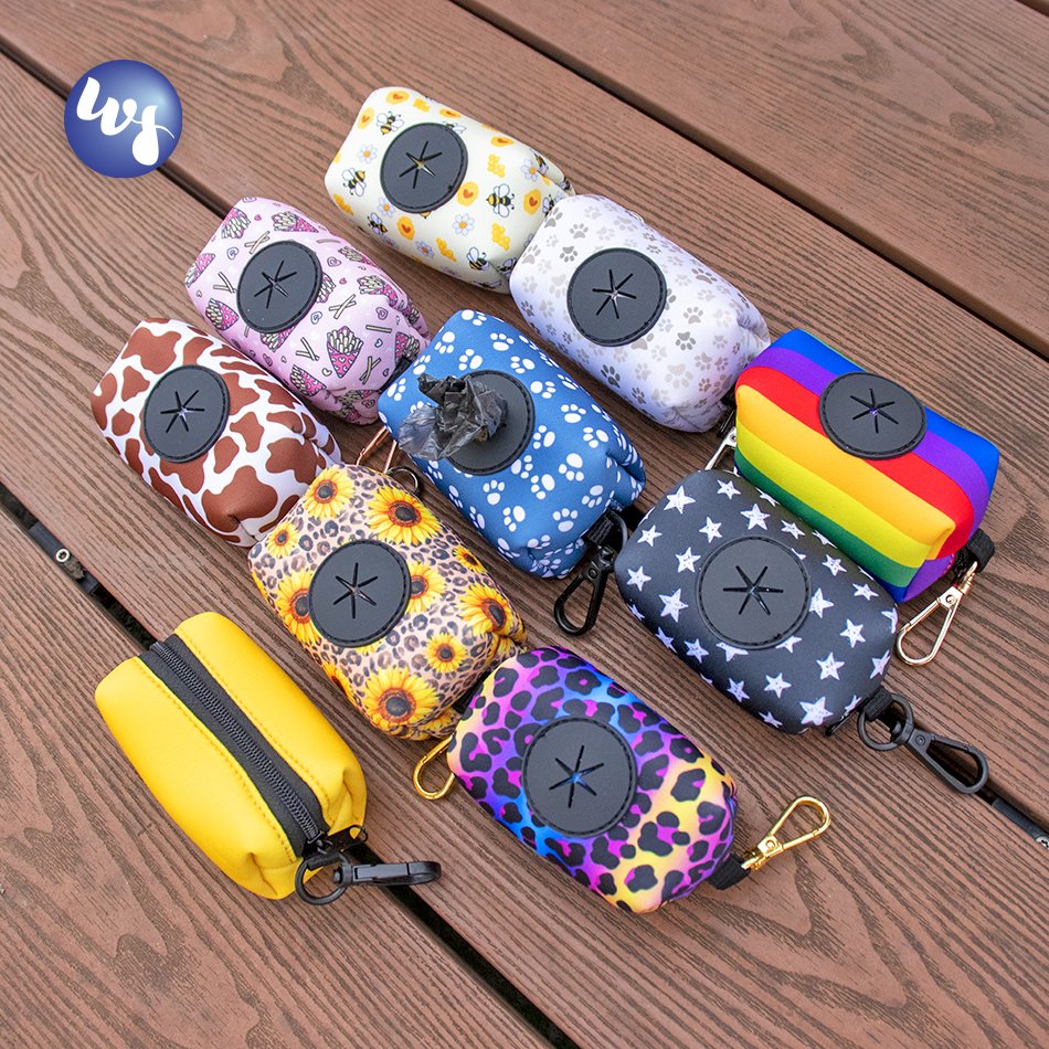 Adjustable padded neoprene ECO-friendly dog collar neck soft outdoor running high quality dog collars leash customized