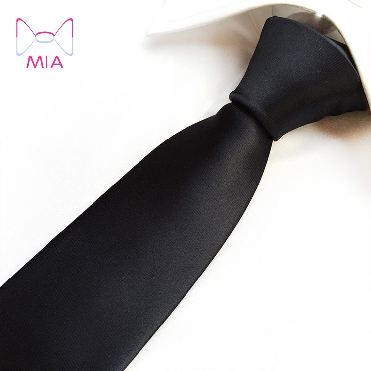 2023 New fashion new 6cm skinny men ties wedding solid plain necktie color Party Groom Men's neck tie