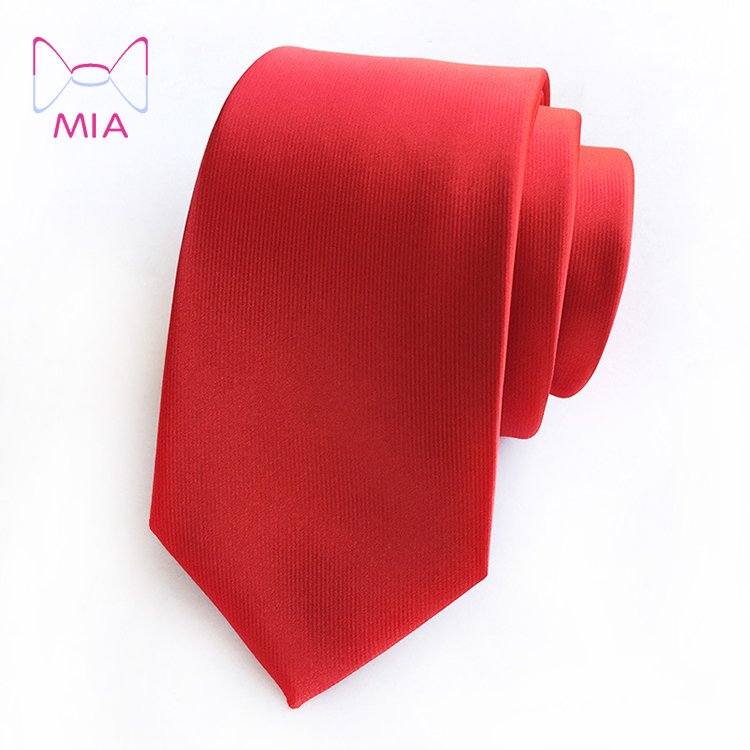 2023 New fashion new 6cm skinny men ties wedding solid plain necktie color Party Groom Men's neck tie