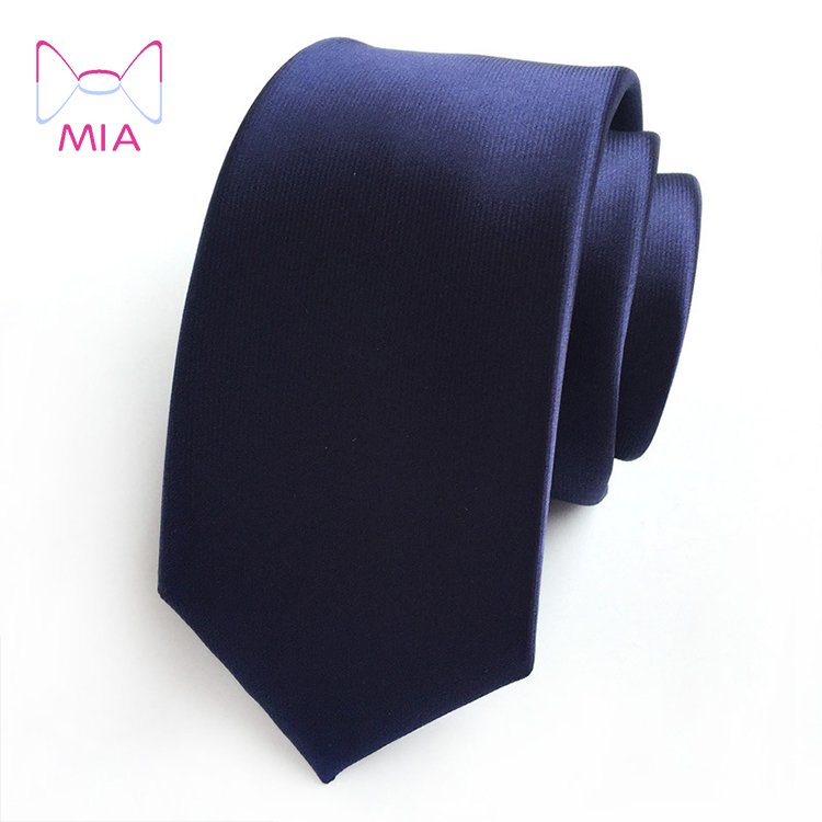 2023 New fashion new 6cm skinny men ties wedding solid plain necktie color Party Groom Men's neck tie