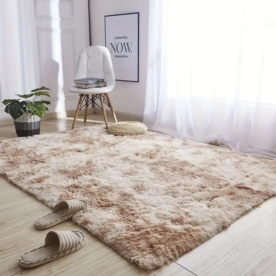 YIWU QIYE High quality Tie-Dye Carpet home decoration Area Rugs Modern Durable Customized carpets And Rugs For Living Room