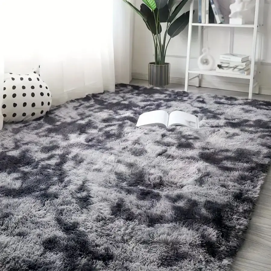 YIWU QIYE High quality Tie-Dye Carpet home decoration Area Rugs Modern Durable Customized carpets And Rugs For Living Room