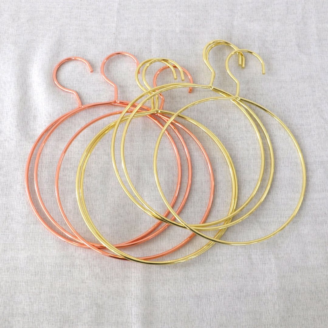 New Arrival Customized Popular Multifunction Tie Belt Hijab Square Round Metal Scarf Hanger