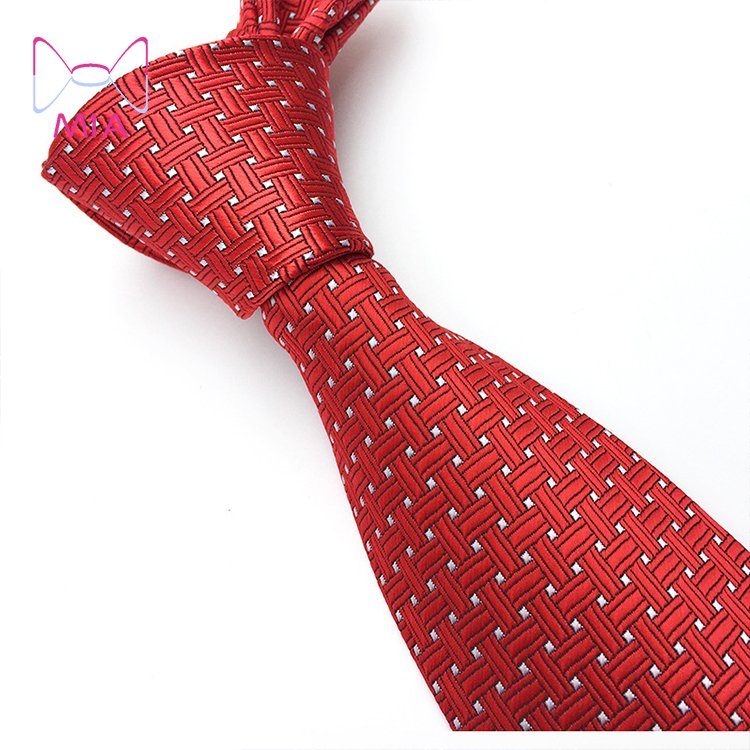 MIA blue classic gingham check men business formal wedding tie 8cm stripe neck tie fashion shirt dress accessories
