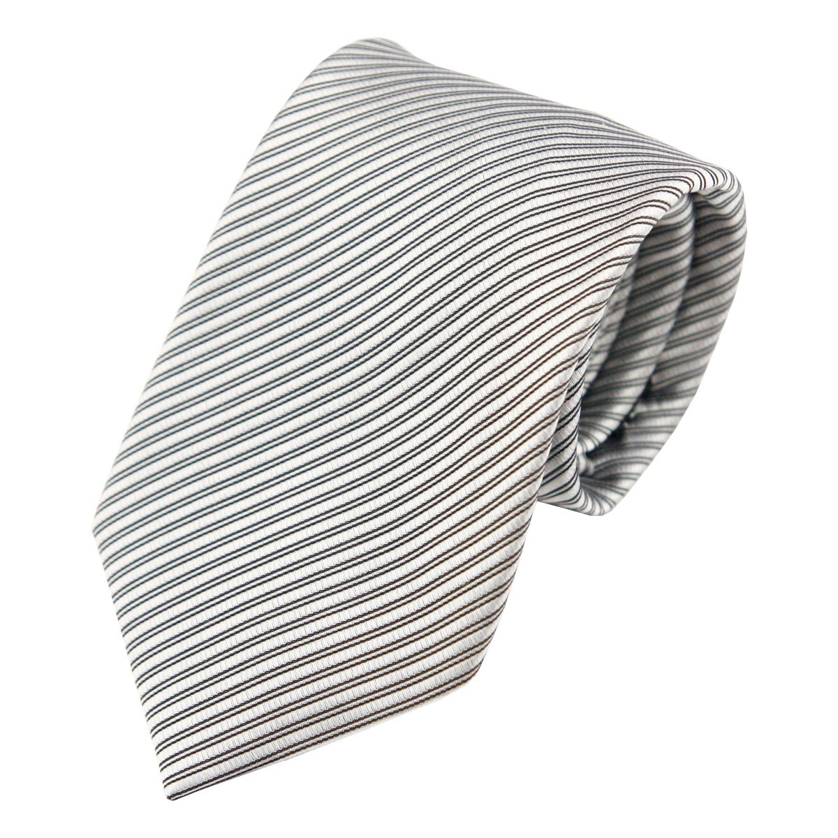 2024 New Styles Newest Popular Men's Necktie High Quality OEM Service Fashion 100% Silk Stripe Pattern Handmade Tie For Men