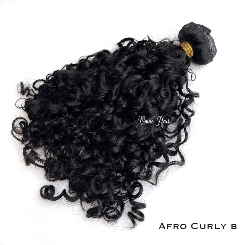 VMAE Peruvian Cuticle Aligned Genius Weft Similar Hand tied Wholesale Afro Kinky Curly Natural Straight Human Hair Extension