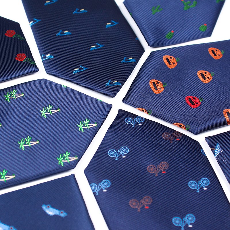 TONIVANI-46 Wholesale Shengzhou China Polyester Plant Men Skinny Novelty Tie Animal Necktie Manufactures