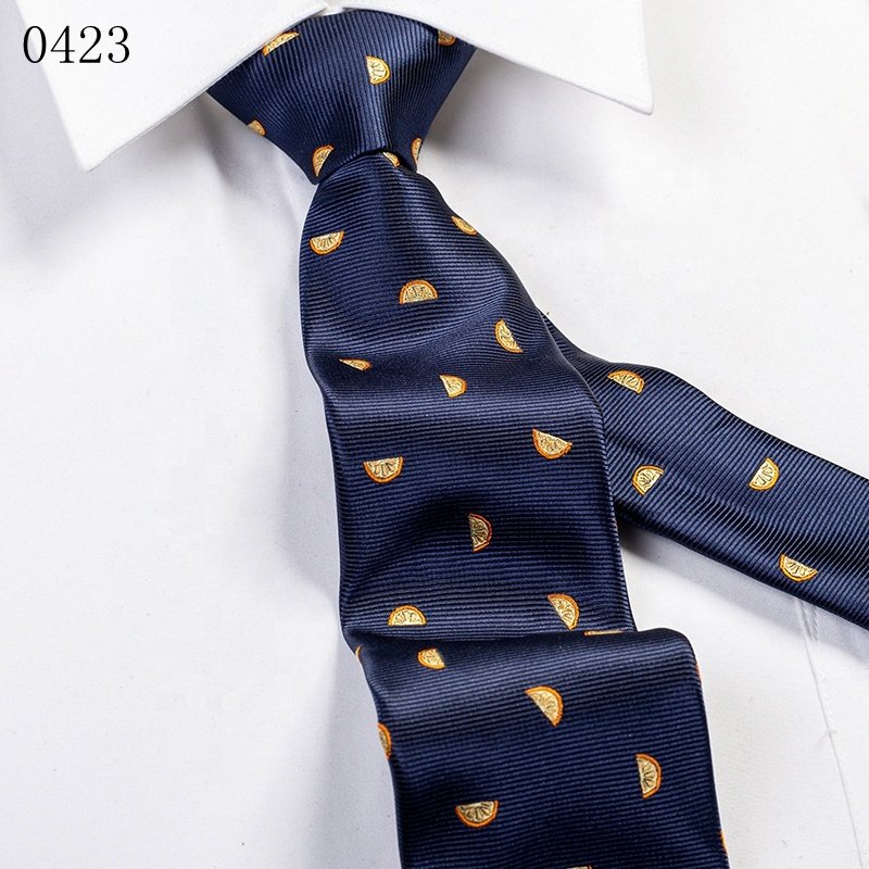 TONIVANI-46 Wholesale Shengzhou China Polyester Plant Men Skinny Novelty Tie Animal Necktie Manufactures