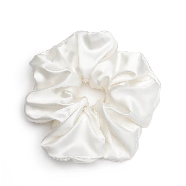 8cm 19momme xxl extra large silk scrunchies 100% pure mulberry silk scrunchies bulk hair accessories