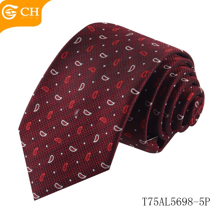 Winter Latest Manufacturers Neckties For Men Various Pattern Woven Suit Custom Import Polyester Men Neck Tie