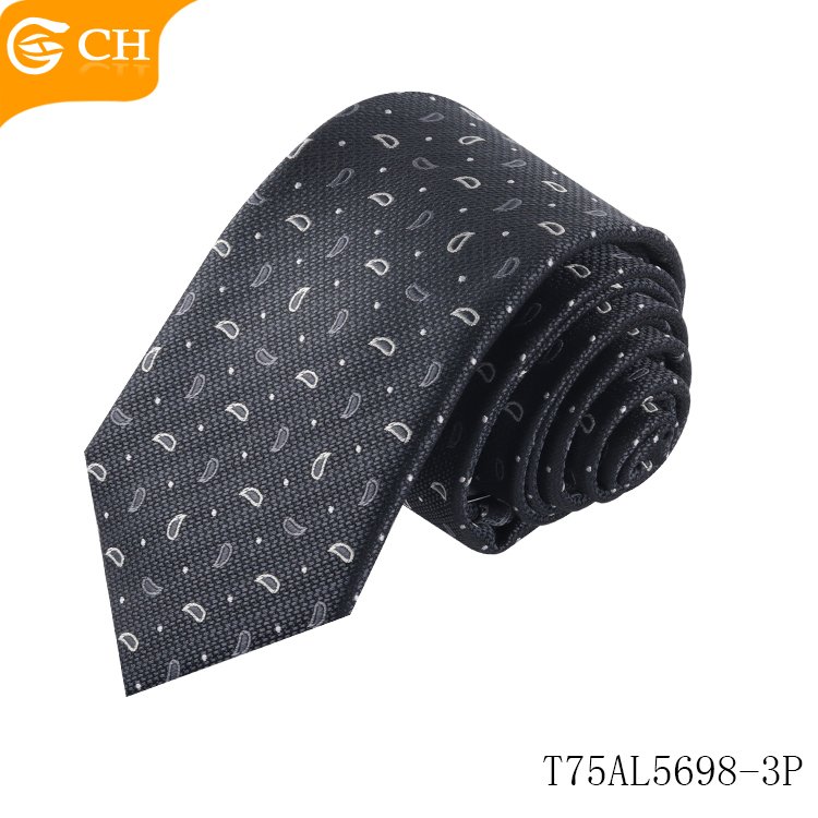 Winter Latest Manufacturers Neckties For Men Various Pattern Woven Suit Custom Import Polyester Men Neck Tie