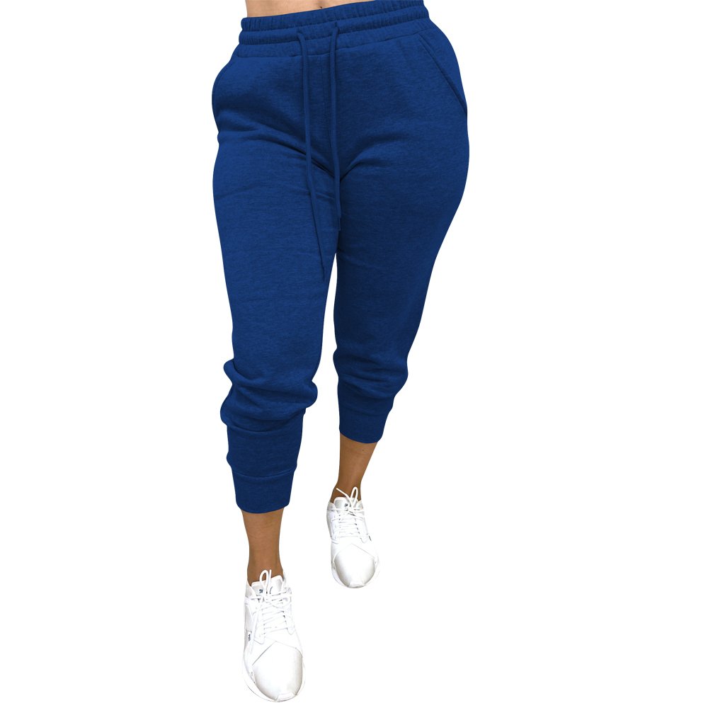 Solid color trousers sweatpants for women sport trousers ladies joggers pants women's trousers women's joggers with pockets