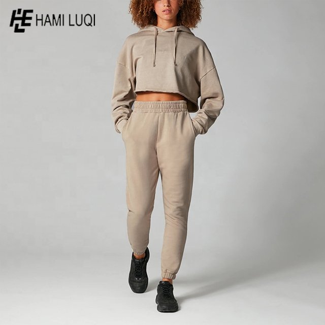 Women's 2 Piece Outfits Workout Pullover Sweatshirt Pants Set Sweatsuit Jogger Pants Loungewear Sets